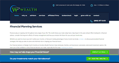 Desktop Screenshot of carolinawealth.com